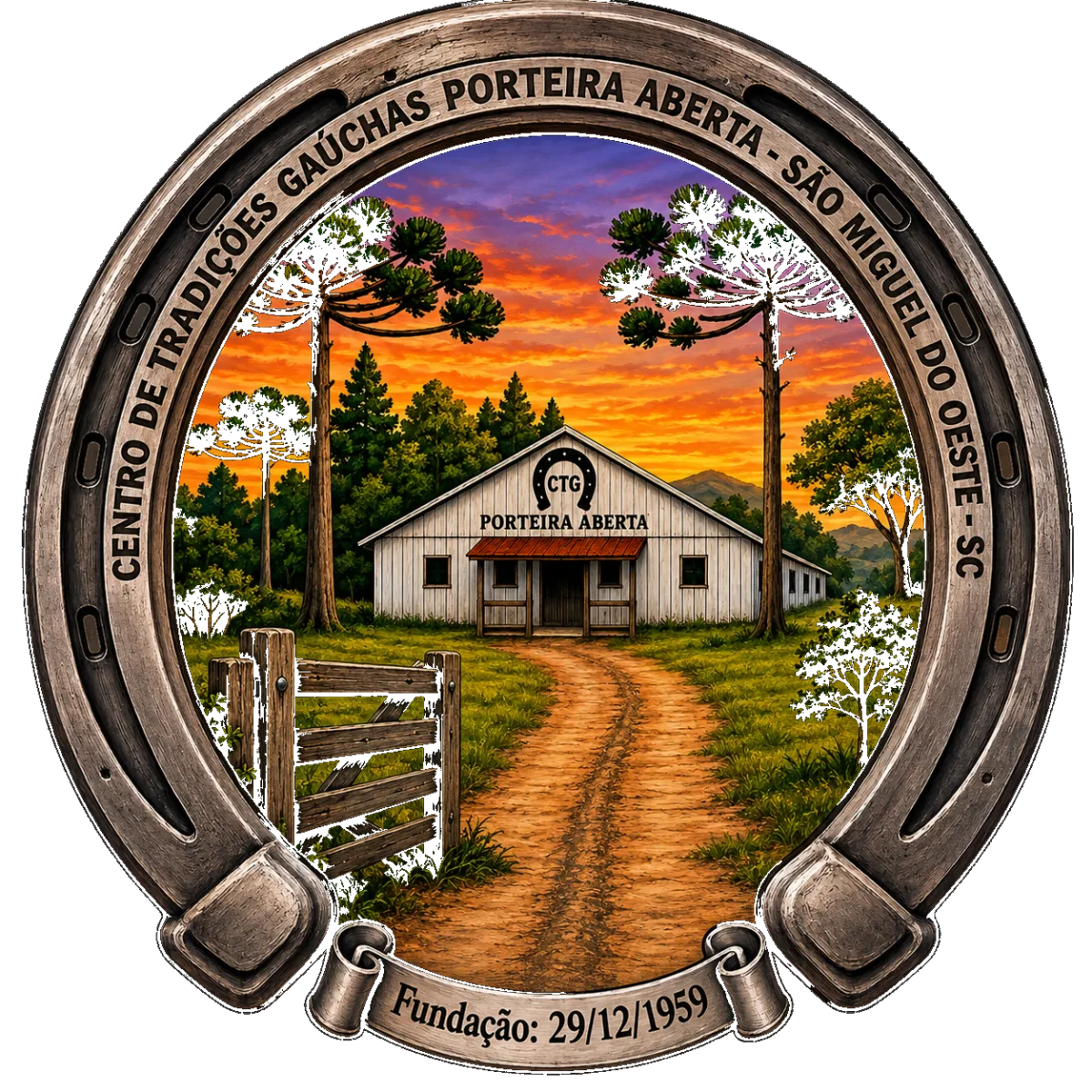 Logo CTG Porteira Aberta
